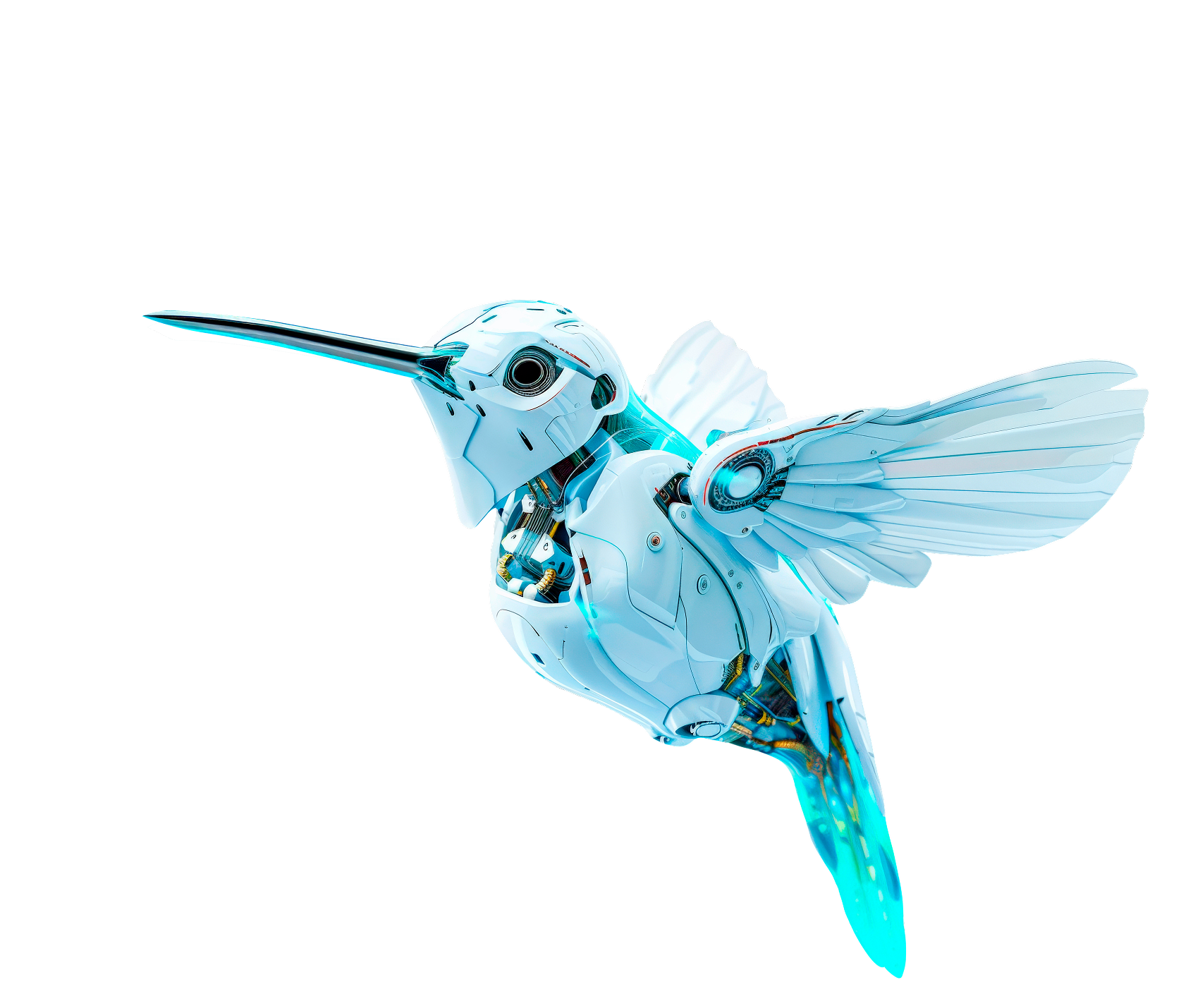 Robotischer Kolibri von BOLO Labs in einer Suchumgebung